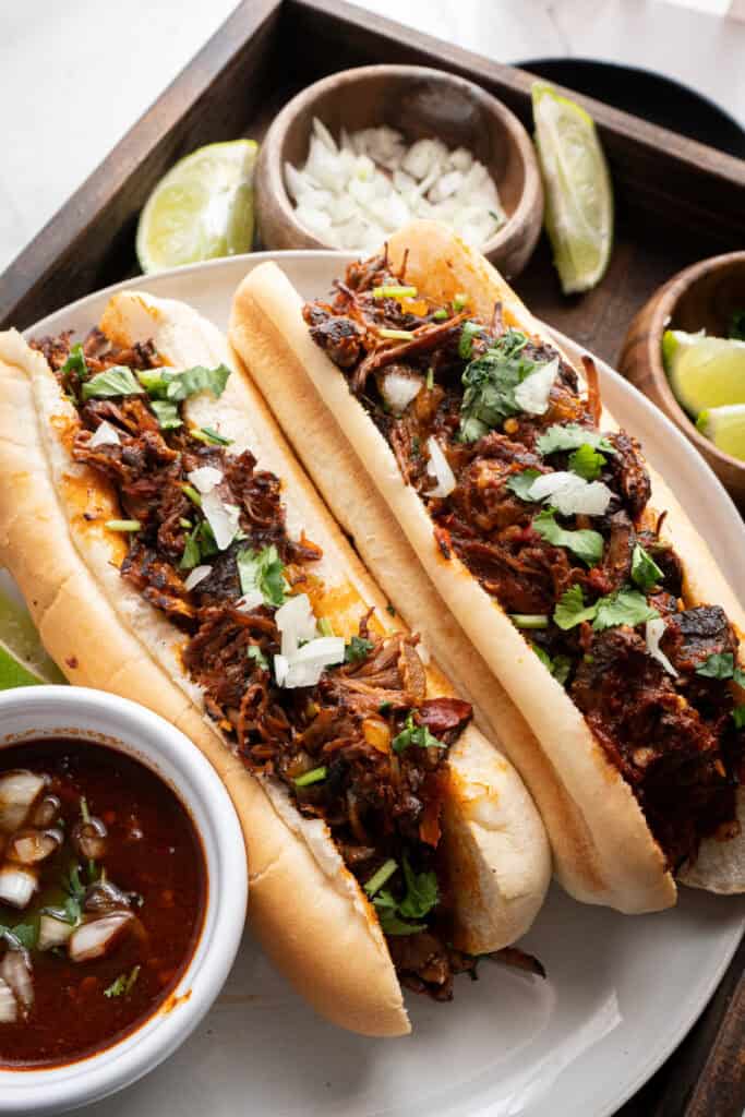 Birria Cheesesteak Sandwich