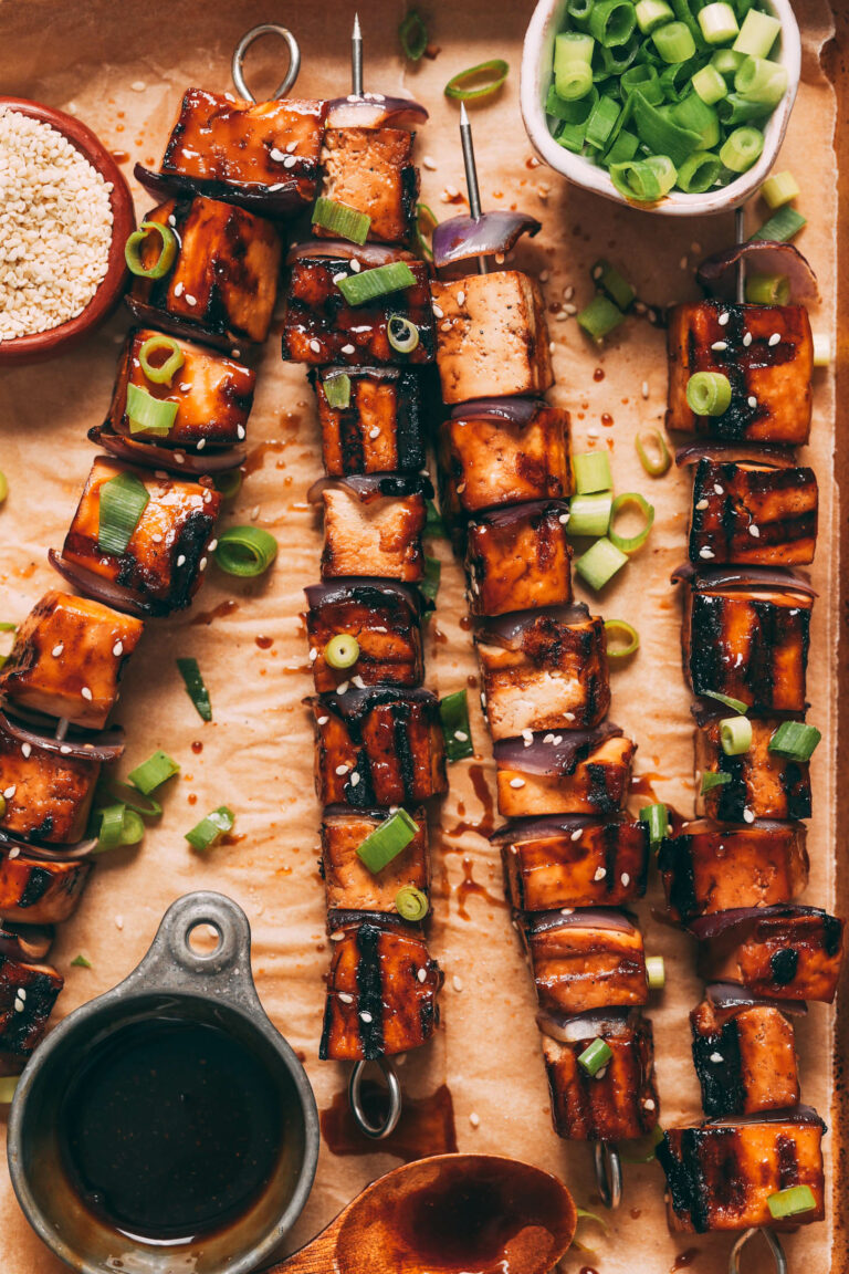 Grilled Teriyaki Tofu Skewers – Minimalist Baker Recipes