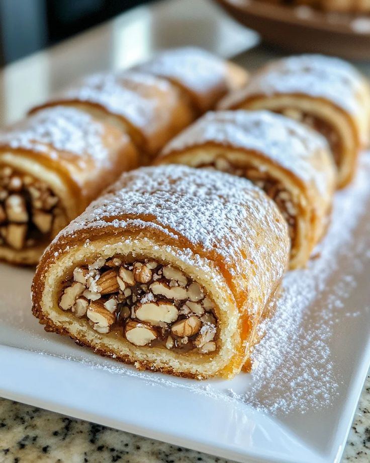 Delicious Italian Nut Roll Cookies