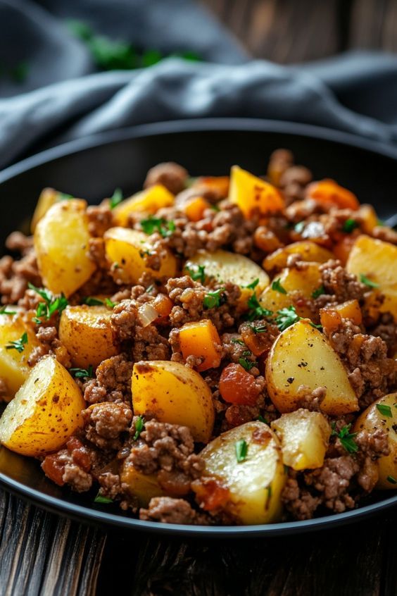 Ground Beef with Potatoes