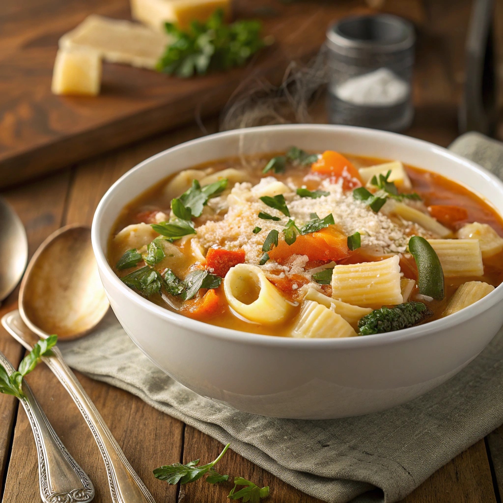 Parmesan Pasta Soup