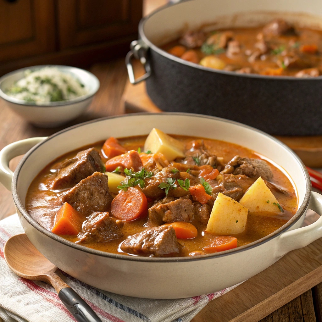 Traditional Rahmgulasch Recipe (Creamy German Goulash)