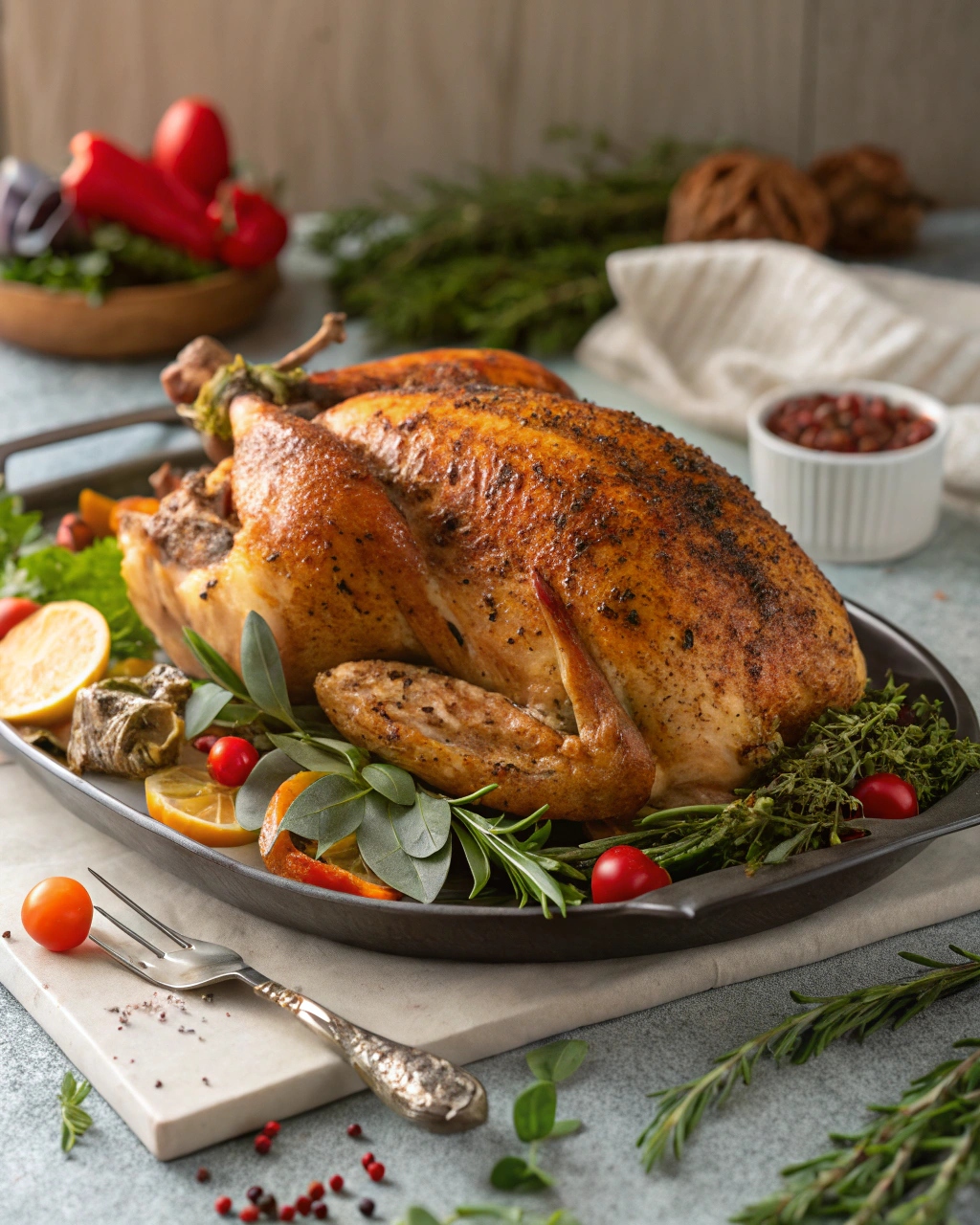 Roast Cajun Turkey