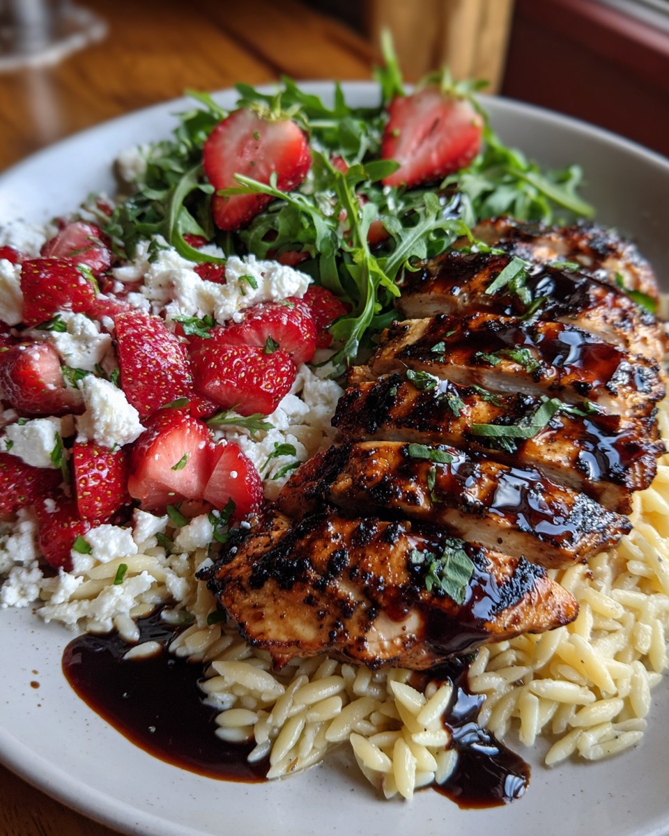 5 Ways to Make Strawberry Balsamic Chicken With Orzo Tonight