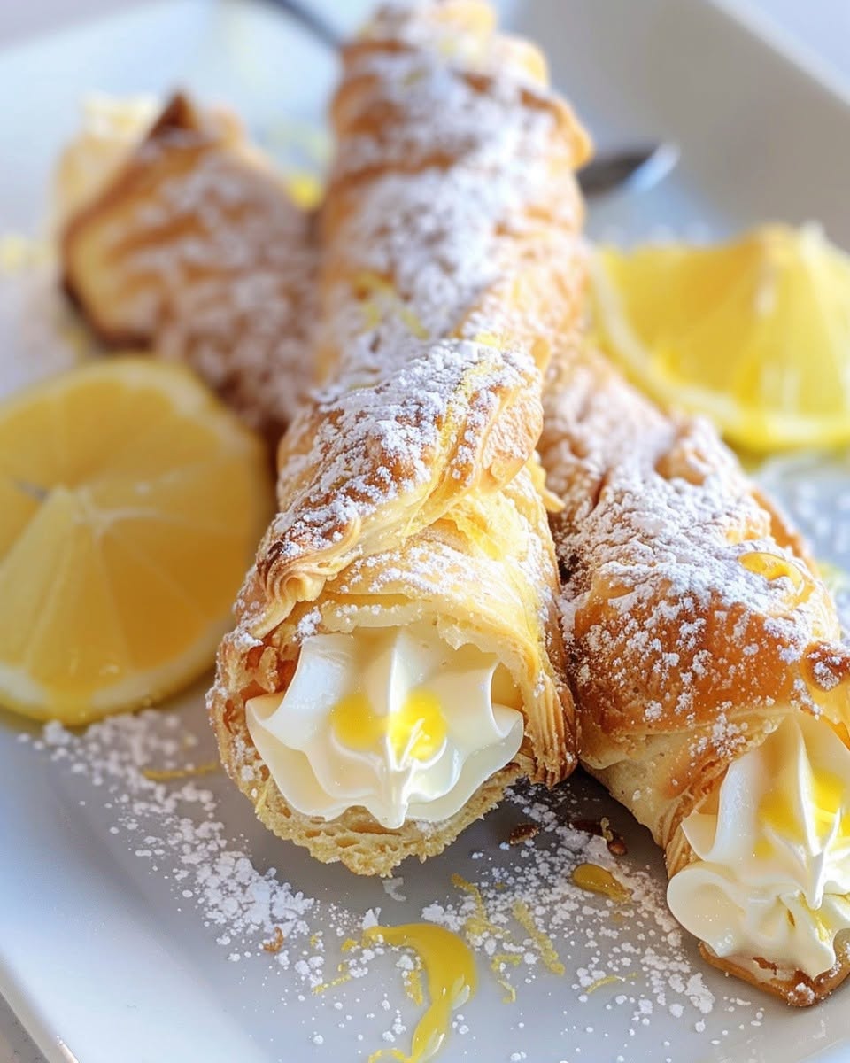 Lemon Meringue Pie Cannoli