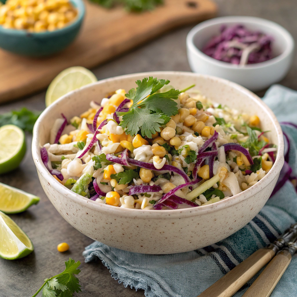 Mexican Street Corn Coleslaw